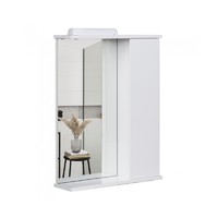 Зеркало СТ-50 шкаф настенный белый в ванную[lang|ua]Дзеркало СТ-50 шафа настінна біла у ванну