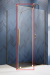 Створка душевой двери Furo Gold KDJ  822Rx2000 золото/прозрачное 10104822-09-01R[lang|ua]Створка душових дверей Furo Gold KDJ 822Rx2000 золото/прозоре 10104822-09-01R