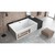 Ванна акрилова ITEA Lux 190x120 з ніжками + сифон R135L