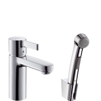 HANSGROHE Metris S Смеситель для раковины, однорычажный, с гигиеническим душем 31160000