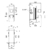 Смеситель термостатический скрытого монтажа для душа Qtap Votice 65T105NGC на три потребителя