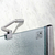 Штора на ванну Lidz Brama SS120x140R.CRM.FR стекло Frost 6 мм, правая