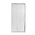 Душевая дверь в нишу Qtap Taurus CRM208-9.C6 80-90x185 см, стекло Clear 6 мм, покрытие CalcLess