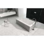 Ванна акрилова MIRELLA 120x70 з ніжками + сифон R135L
