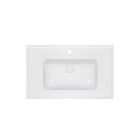 Раковина Qtap Albatross E49 800х490х200 White с донным клапаном QT01119080E49W