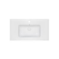 Раковина Qtap Albatross E49 900х490х200 White с донным клапаном QT01119090E49W