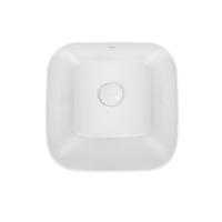 Раковина-чаша Qtap Scorpio 350х390х120 White с донным клапаном QT14112241W