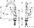 HANSGROHE Logis Смеситель для раковины, однорычажный 71130000