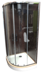 Душевая кабина Veronis KN-3-90 PREMIUM с поддоном 90х90х204 прозрачное стекло[lang|ua]Душова кабіна Veronis KN-3-90 PREMIUM з піддоном 90х90х204 прозоре скло