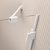 Душевая перегородка Essenza Pro White Walk-in 950x2000 белый/прозрачный[lang|ua]Душова перегородка Essenza Pro White Walk-in 950x2000 білий/прозоре