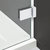 Бокова стінка Euphoria S1 1100X2000 хром/прозоре