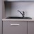 Кухонная мойка Fancy Marble Filadelfia (103060004), цвет светло-черный[lang|ua]Кухонна мийка Fancy Marble Filadelfia (103060004), колір світло-чорний