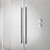 Боковая стенка к двери Furo 780x2000 хром/прозрачное[lang|ua]Бокова стінка до дверей Furo 780x2000 хром/прозоре
