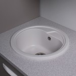 Кухонная мойка Fancy Marble Nevada (104040001), цвет белый