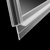 Боковая стенка Torrenta S1 1100x1950 хром/прозрачное[lang|ua]Бокова стінка Torrenta S1 1100x1950 хром/прозоре