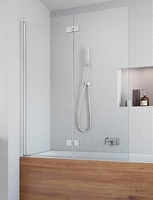 Шторка на ванну Essenza New PND 1000Lx1500 хром/прозоре
