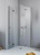 Душова кабіна Essenza New KDD-B 800Rx2200 хром/прозоре